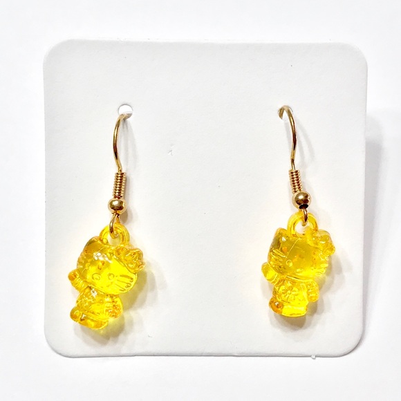Hello Kitty Jewelry - New Orange Hello Kitty Earrings